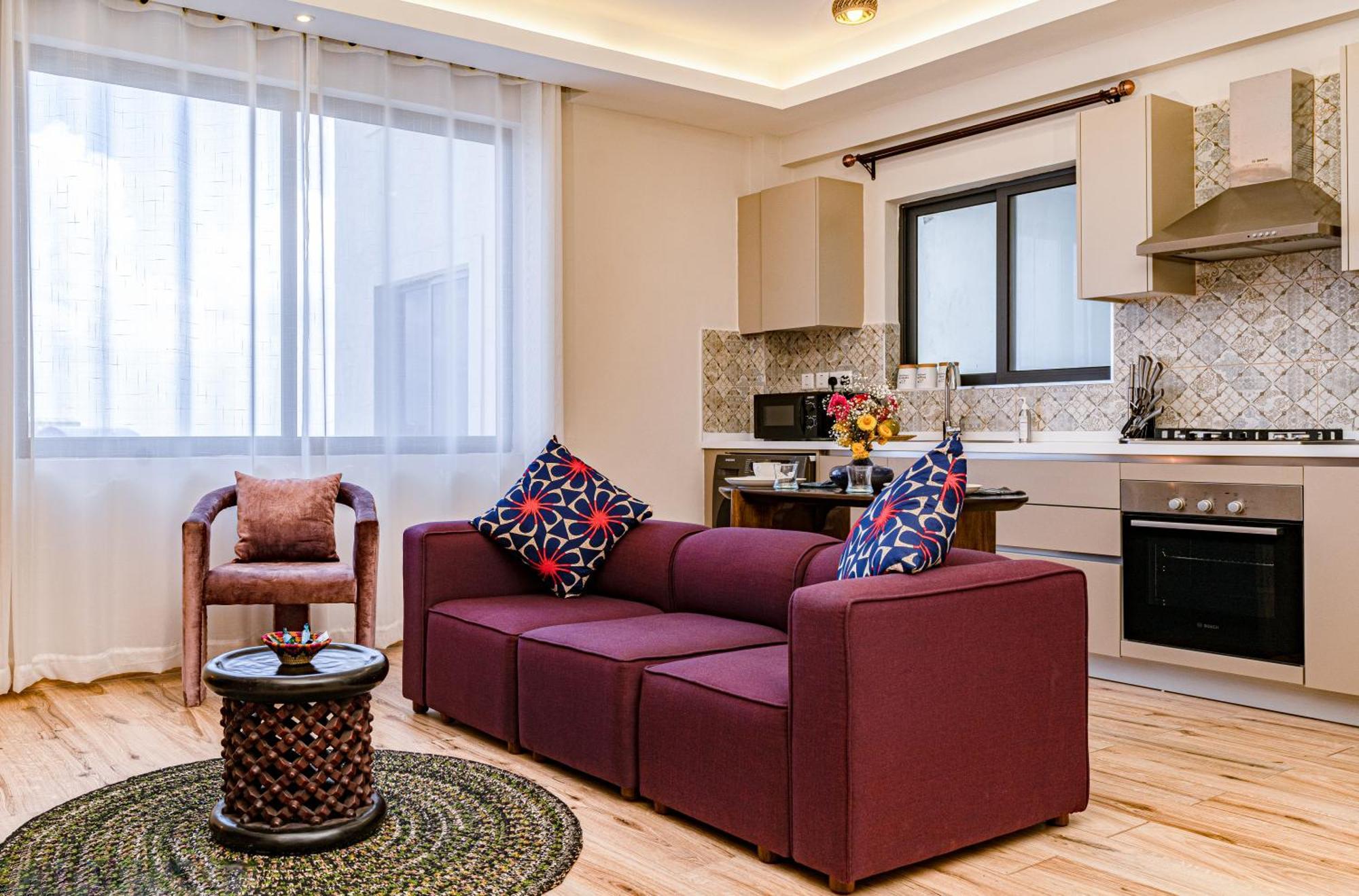 Elite One Bedroom Apartment,Swimming Pool, Gym, Workspace ,Wonderiss Homes Close Proximity To Gtc, Jw Mariott And Kempinski Найробі Екстер'єр фото