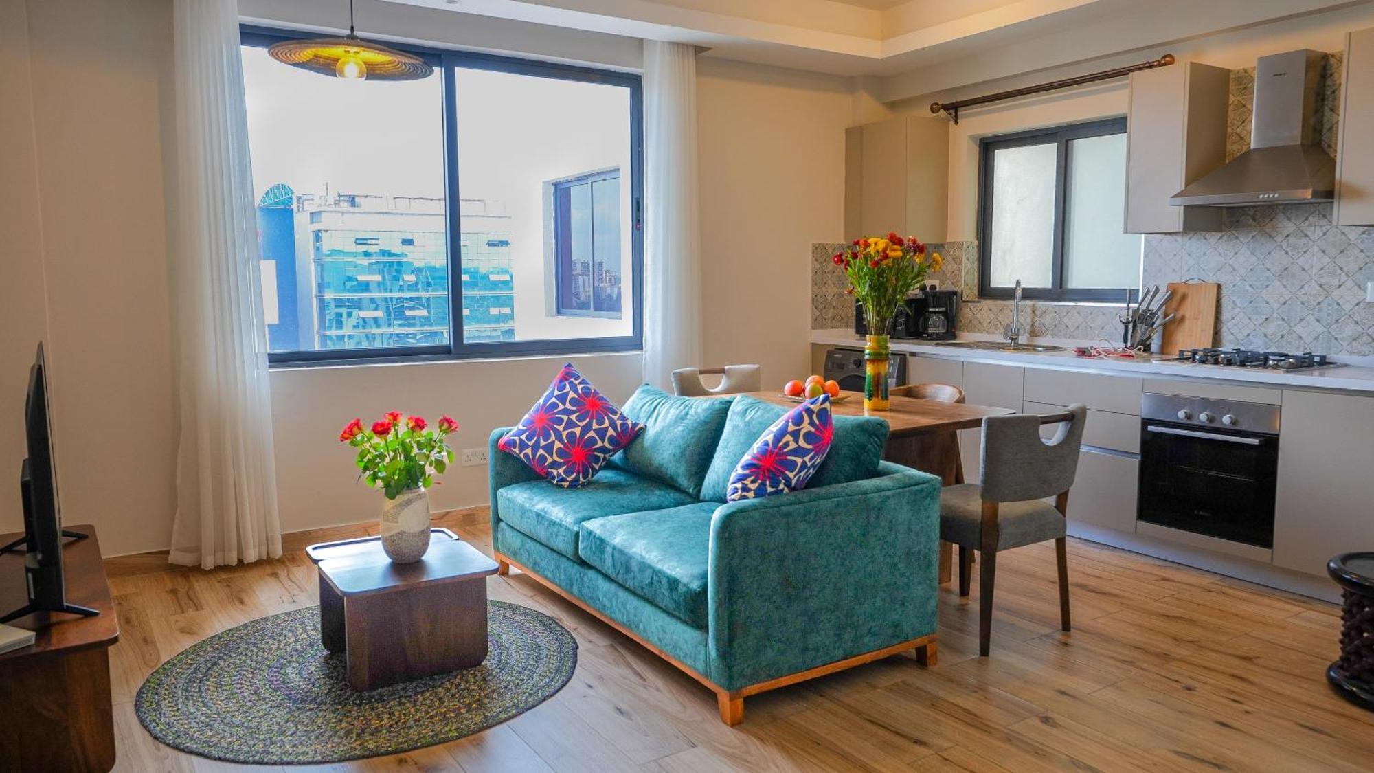 Elite One Bedroom Apartment,Swimming Pool, Gym, Workspace ,Wonderiss Homes Close Proximity To Gtc, Jw Mariott And Kempinski Найробі Екстер'єр фото