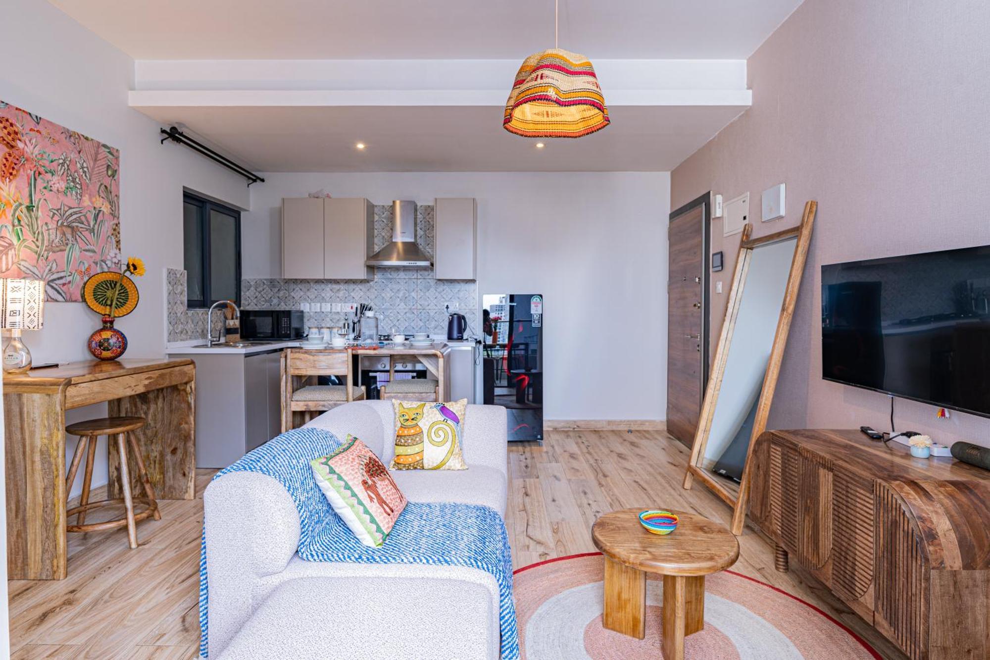Elite One Bedroom Apartment,Swimming Pool, Gym, Workspace ,Wonderiss Homes Close Proximity To Gtc, Jw Mariott And Kempinski Найробі Екстер'єр фото